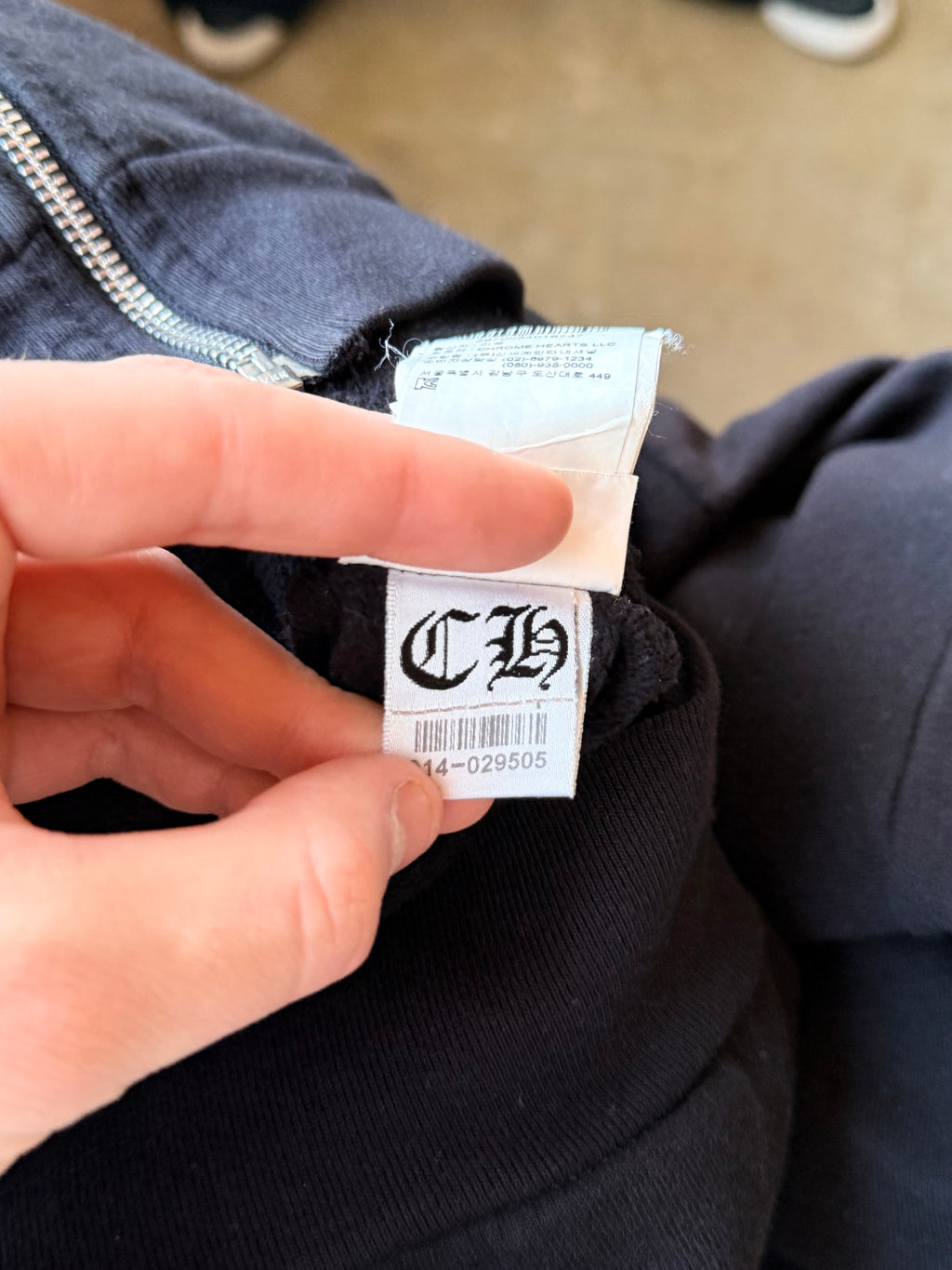 Chrome Hearts Foti Wings Zip Up