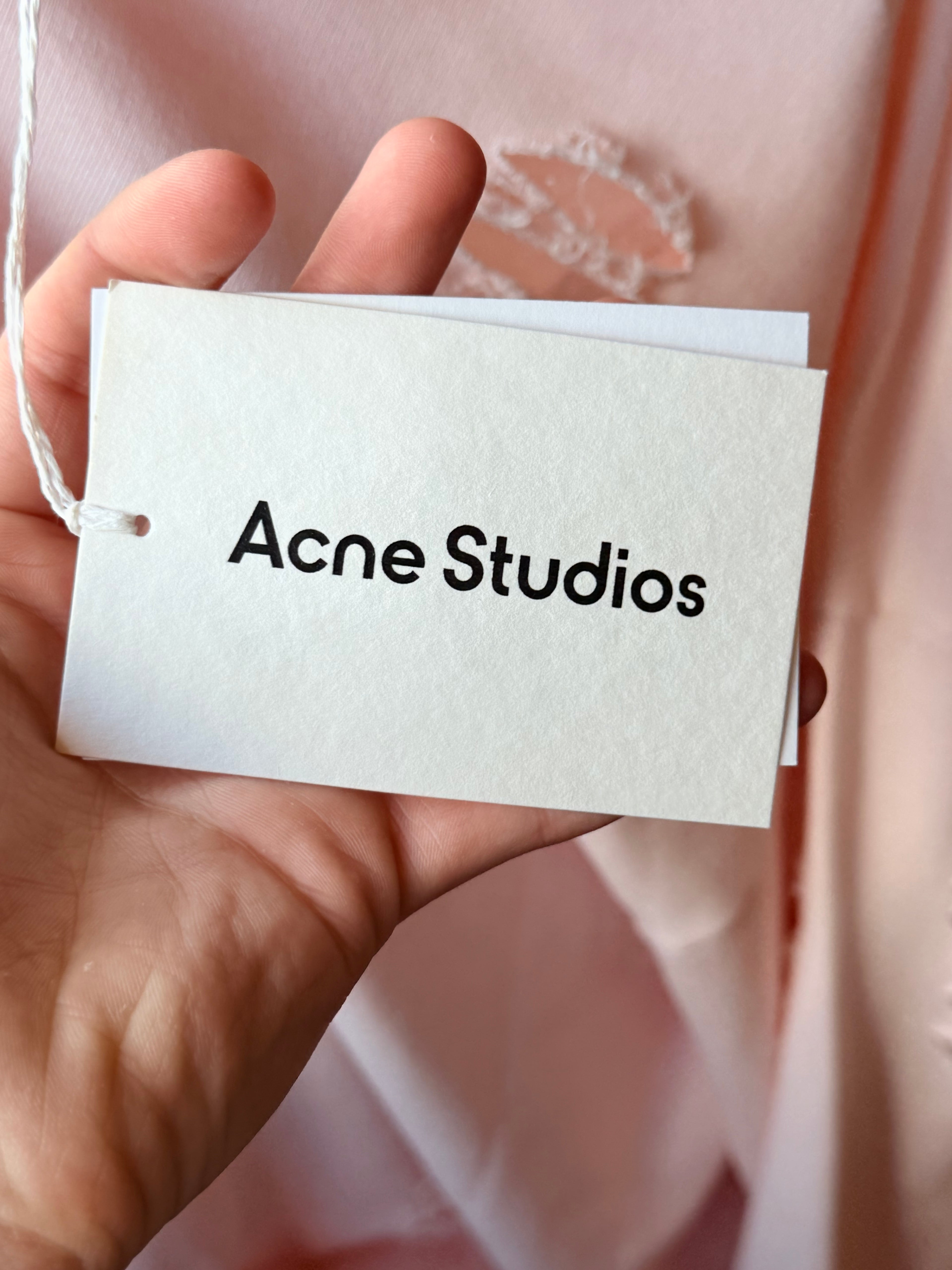 Acne Studios Disk Logo Crewneck