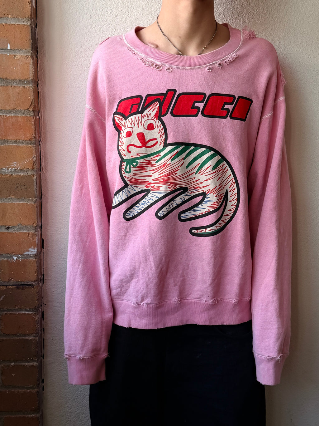 Gucci Cat Crewneck