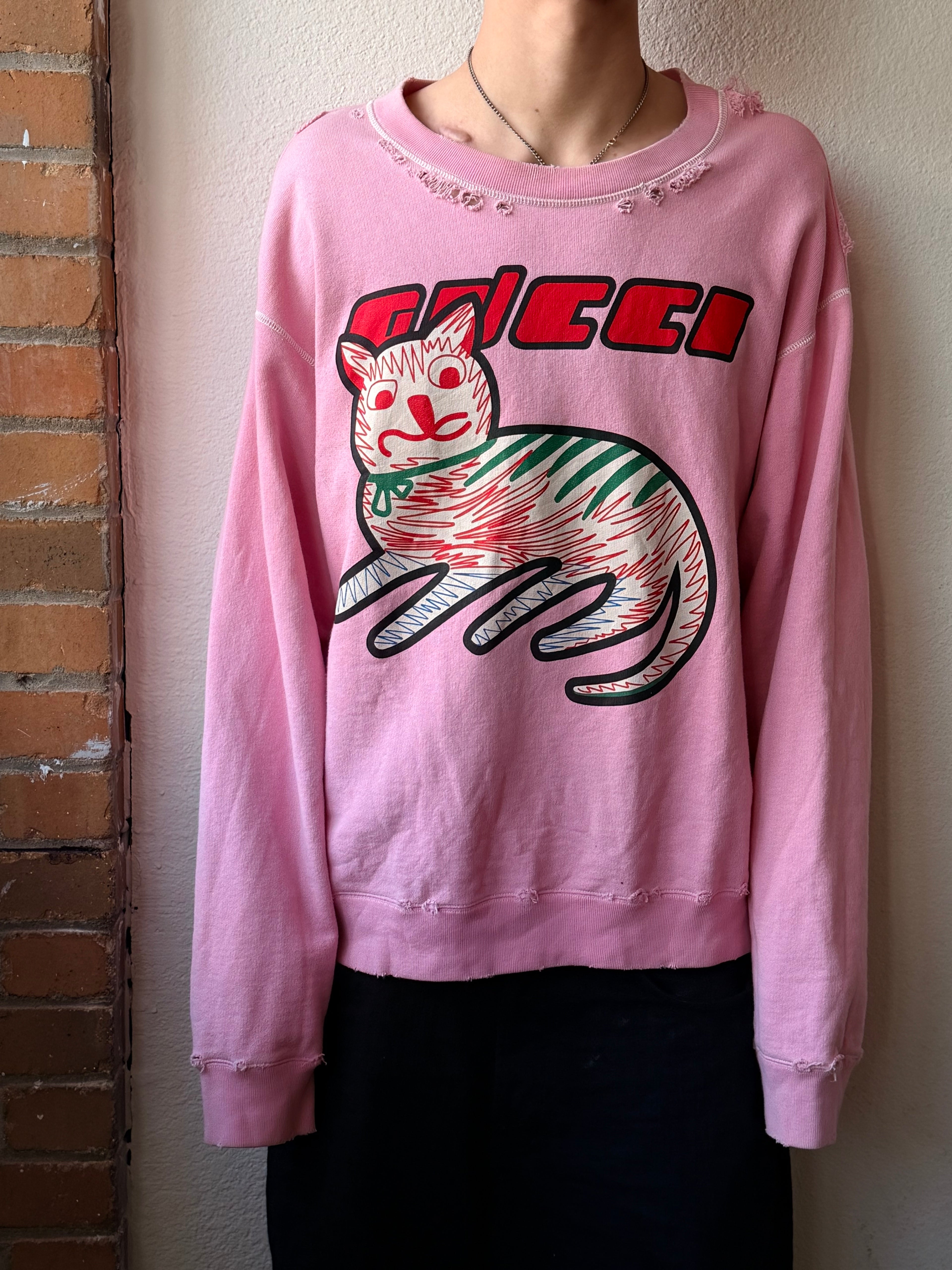 Gucci Cat Crewneck