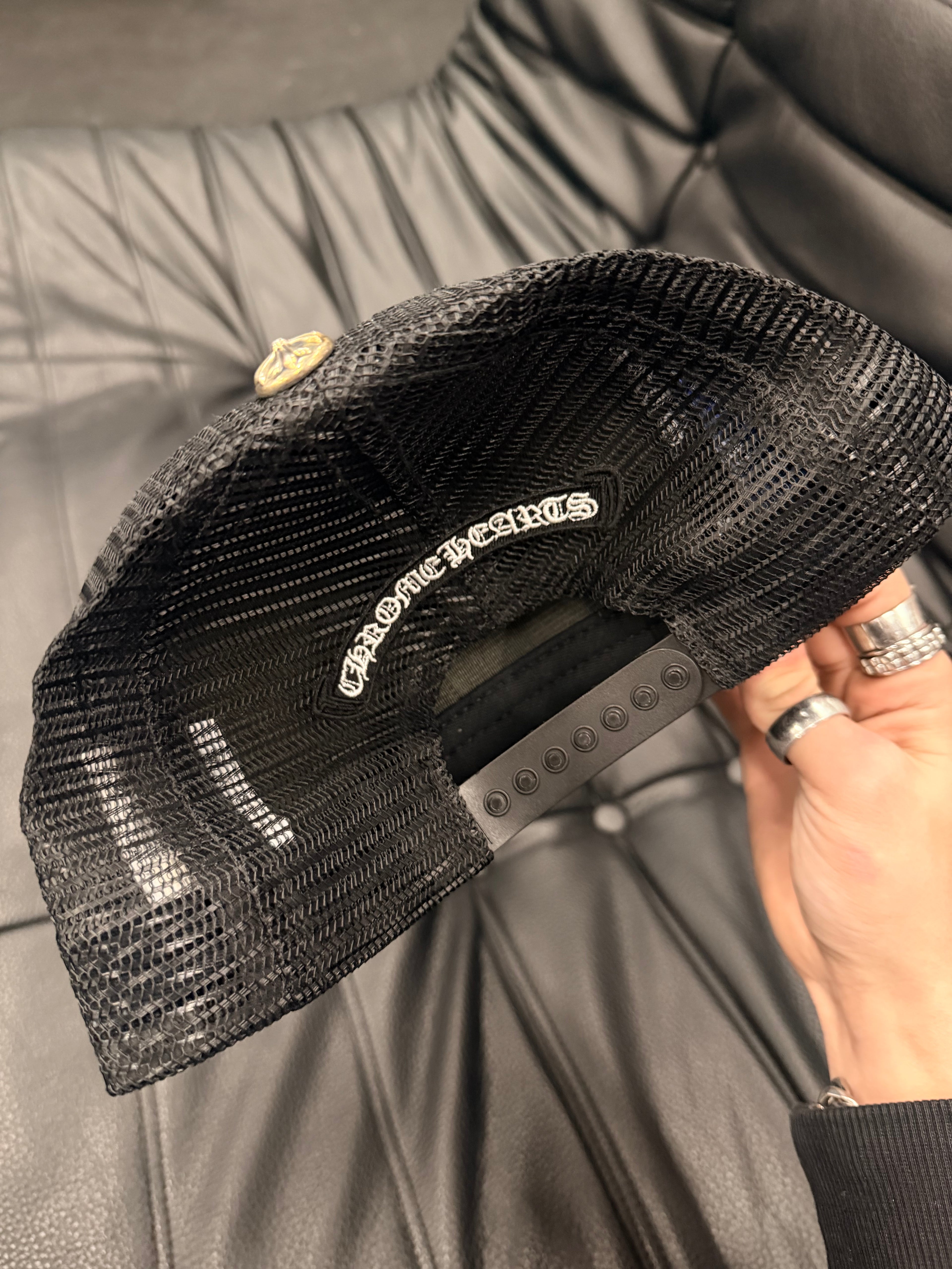 Chrome Hearts Guitar Guy Trucker Hat