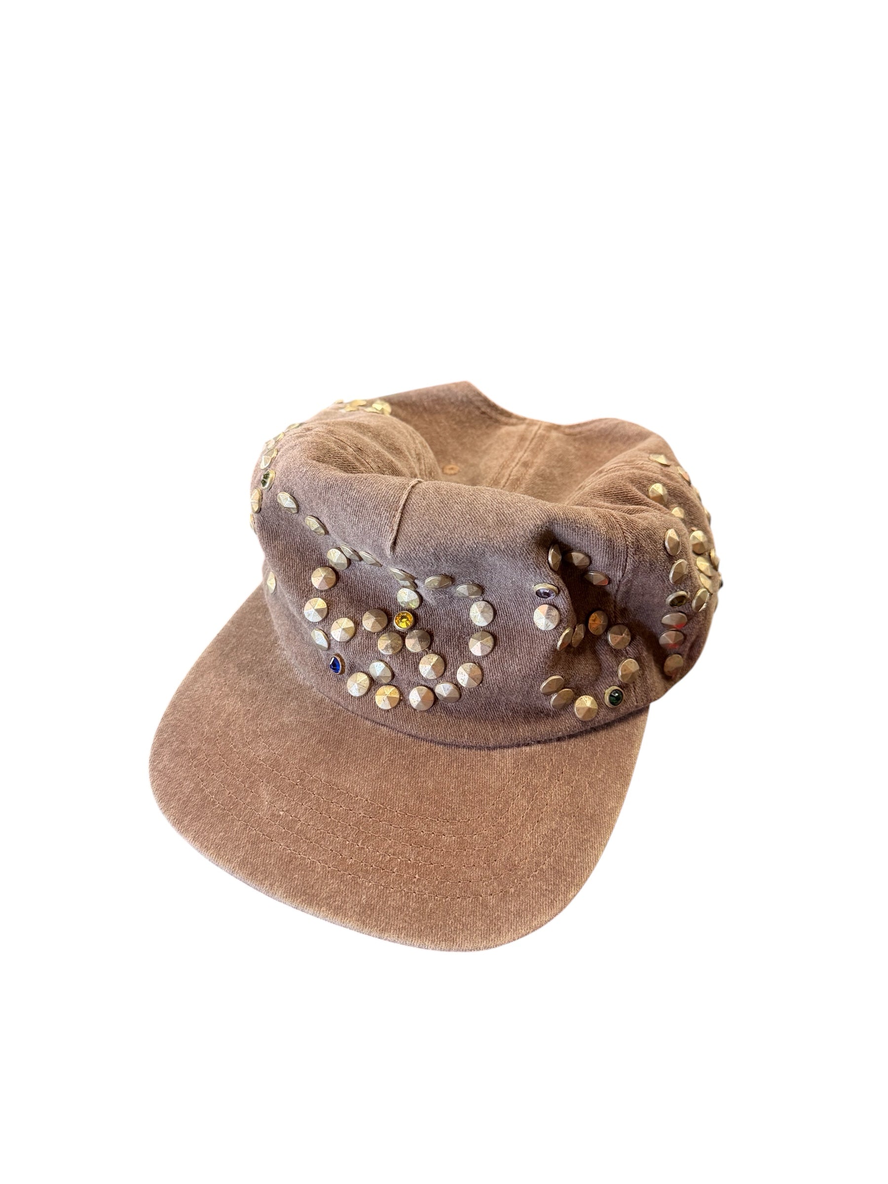 Satoshi Nakamoto Studded Peace Hat