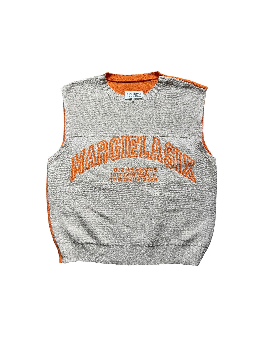 Maison Margiela MM6 Logo Knitted Vest