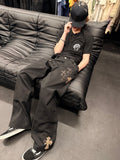 Chrome Hearts Cross Patch Double Knees