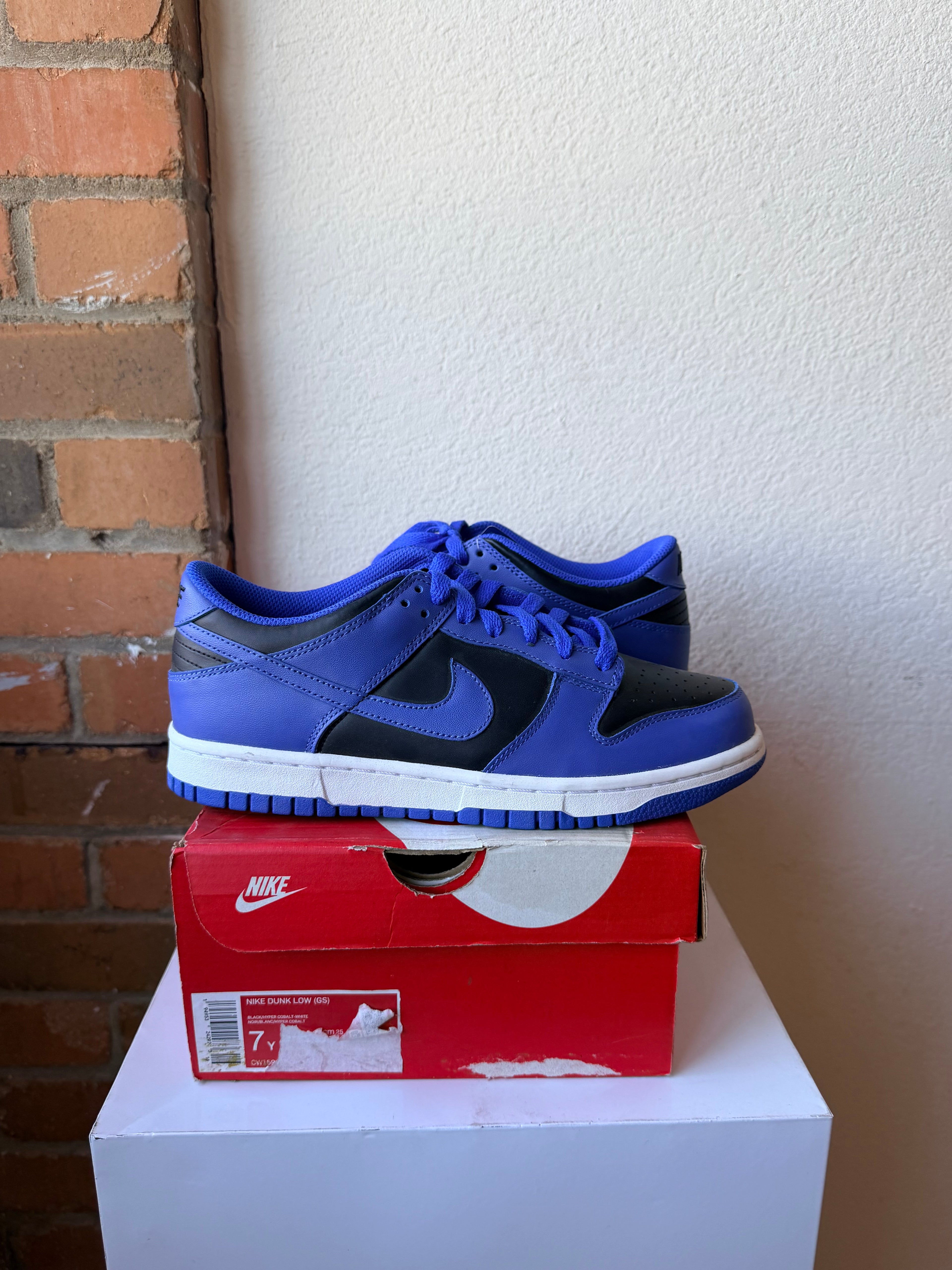 Nike Dunk Low Black/Cobalt White