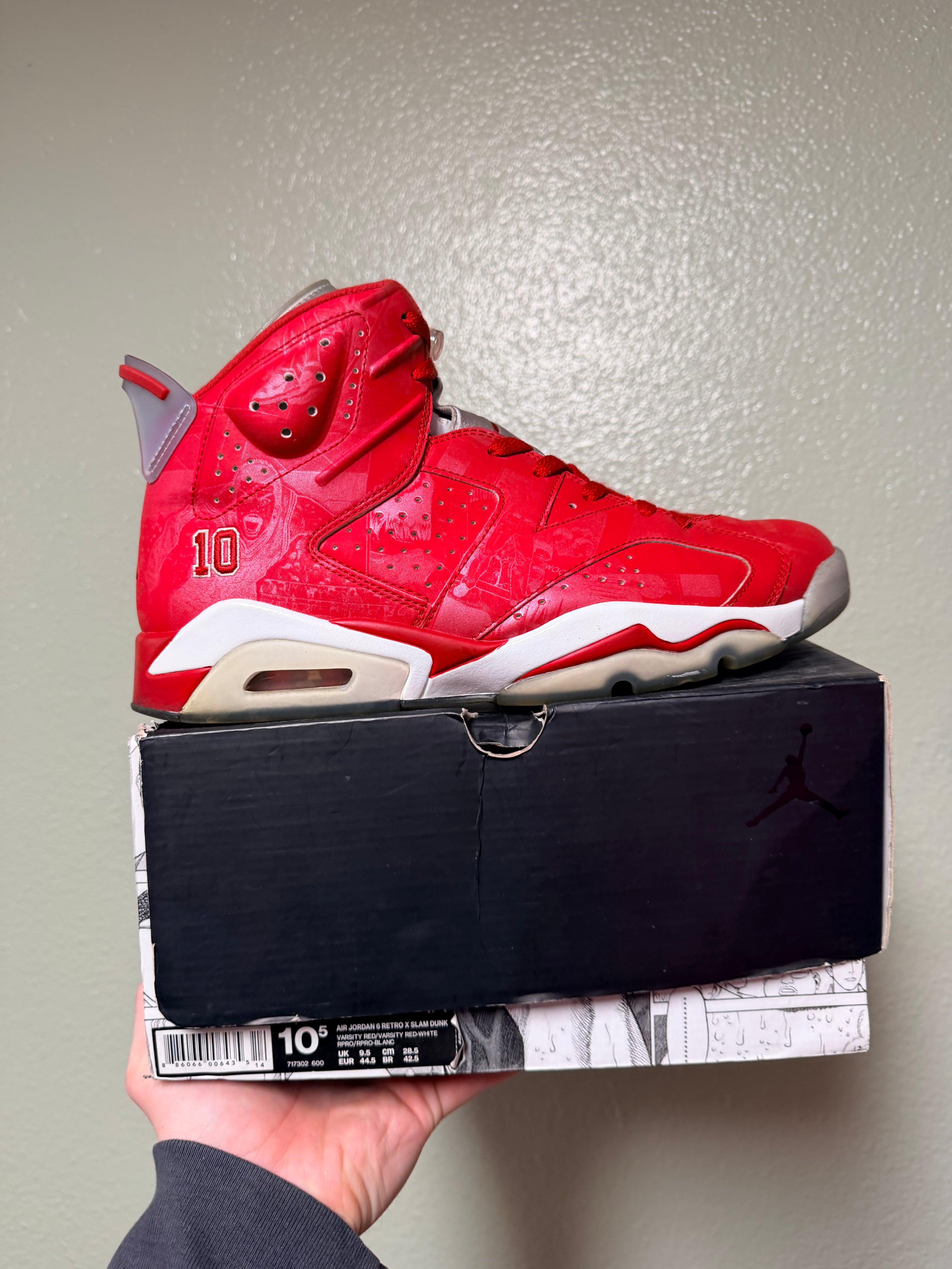 Air Jordan 6 Retro x Slam Dunk