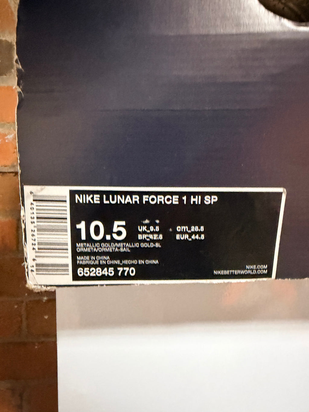 Nike Lunar Air Force 1 High