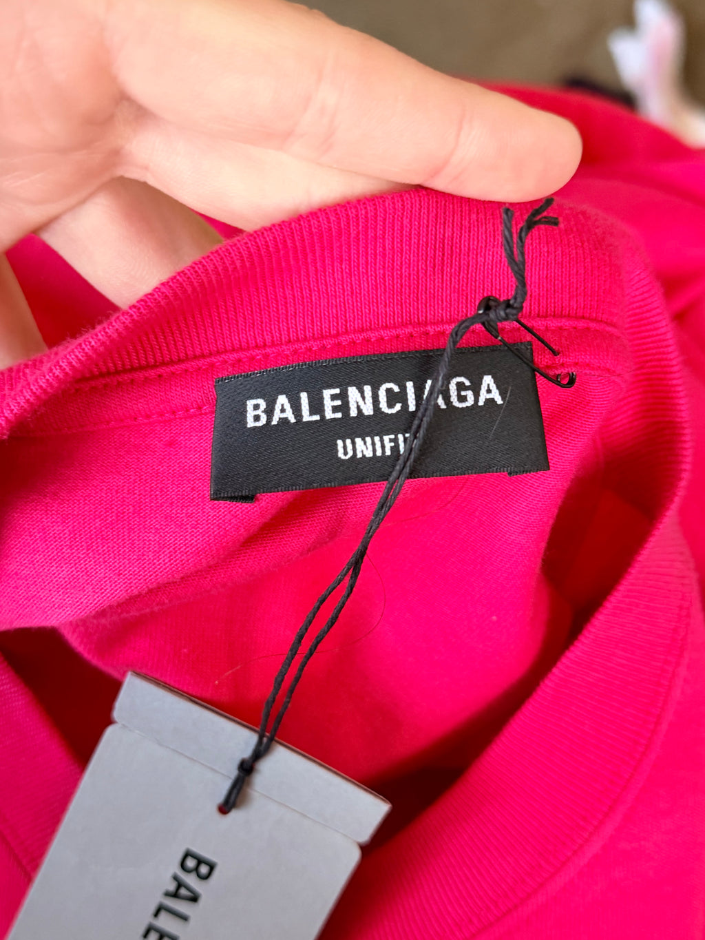 Balenciaga Your Logo Here T-shirt