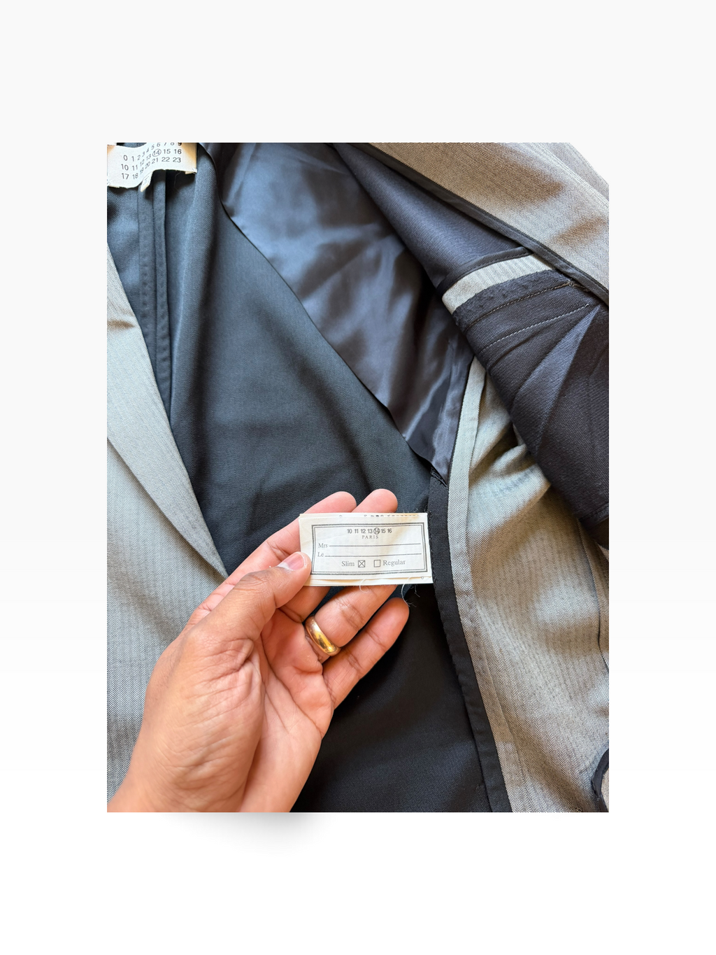 Maison Margiela Stripe Slim Blazer