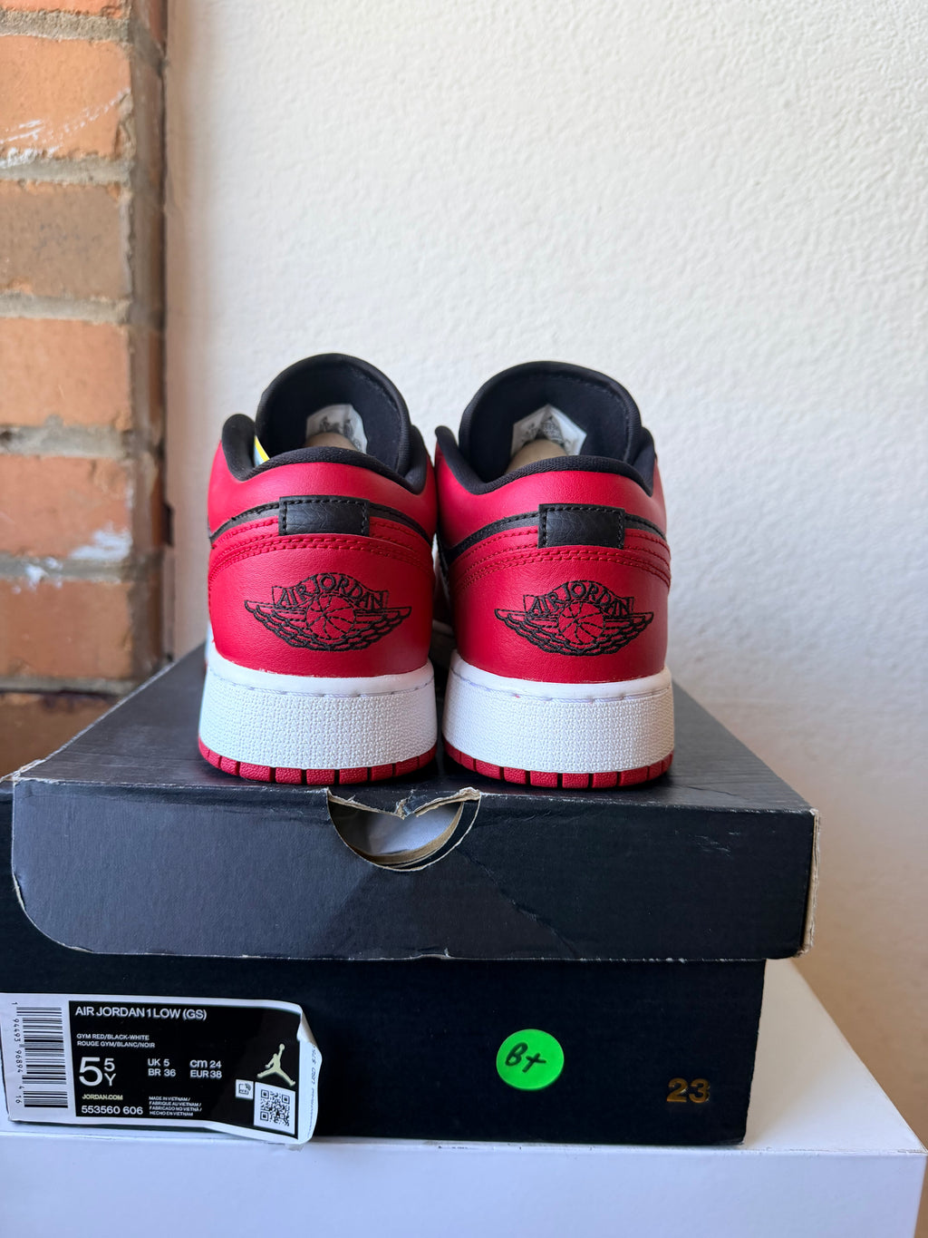 Jordan 1 Low Gym Red