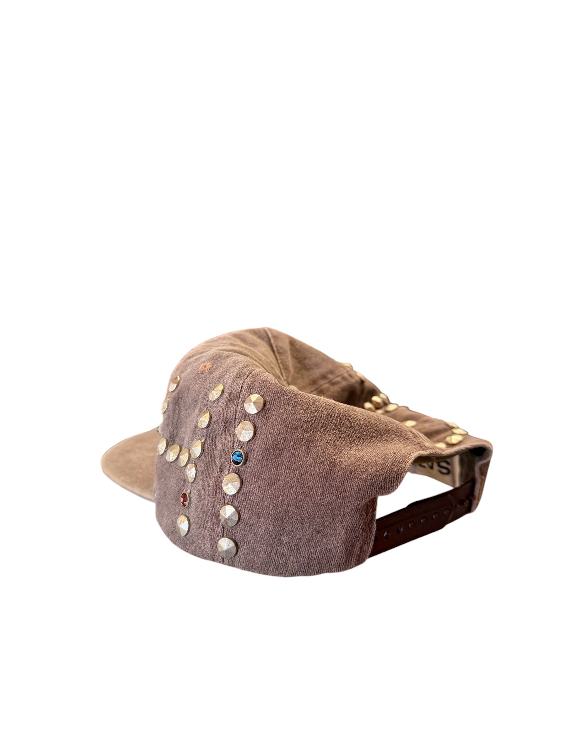 Satoshi Nakamoto Studded Peace Hat