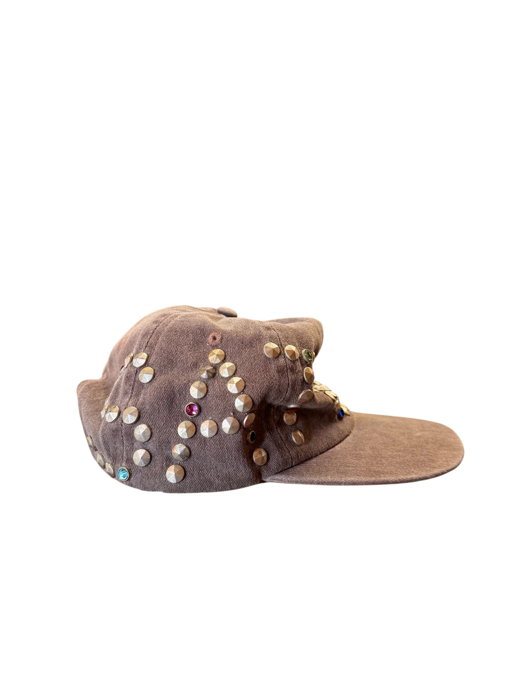 Satoshi Nakamoto Studded Peace Hat