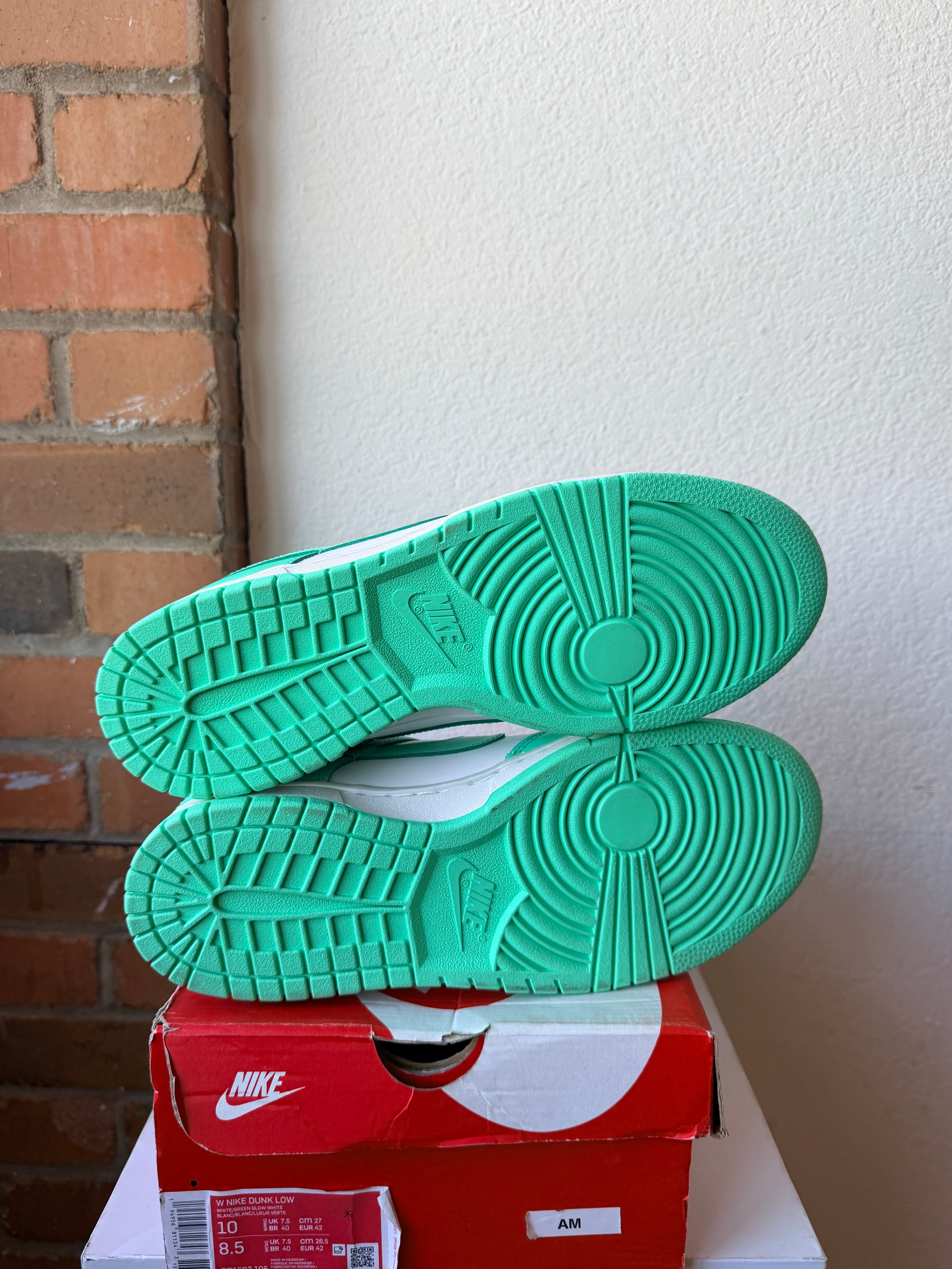 Nike Dunk Low Green /Glow White