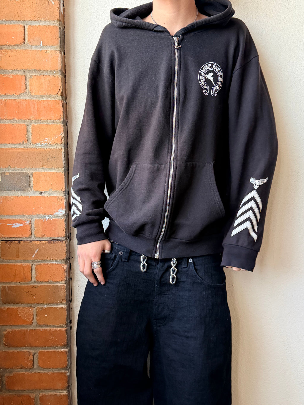Chrome Hearts Foti Wings Zip Up