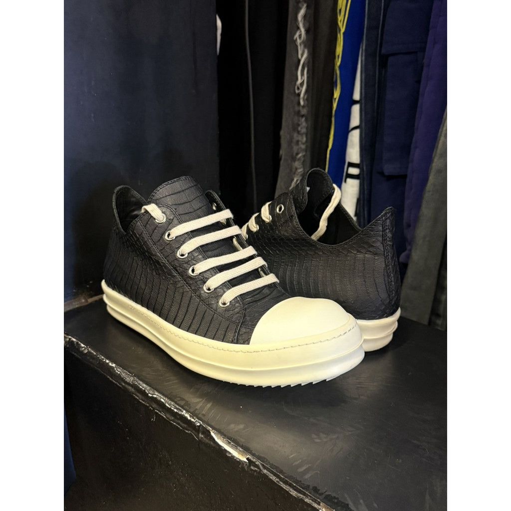 Rick owes python snake skin ramones